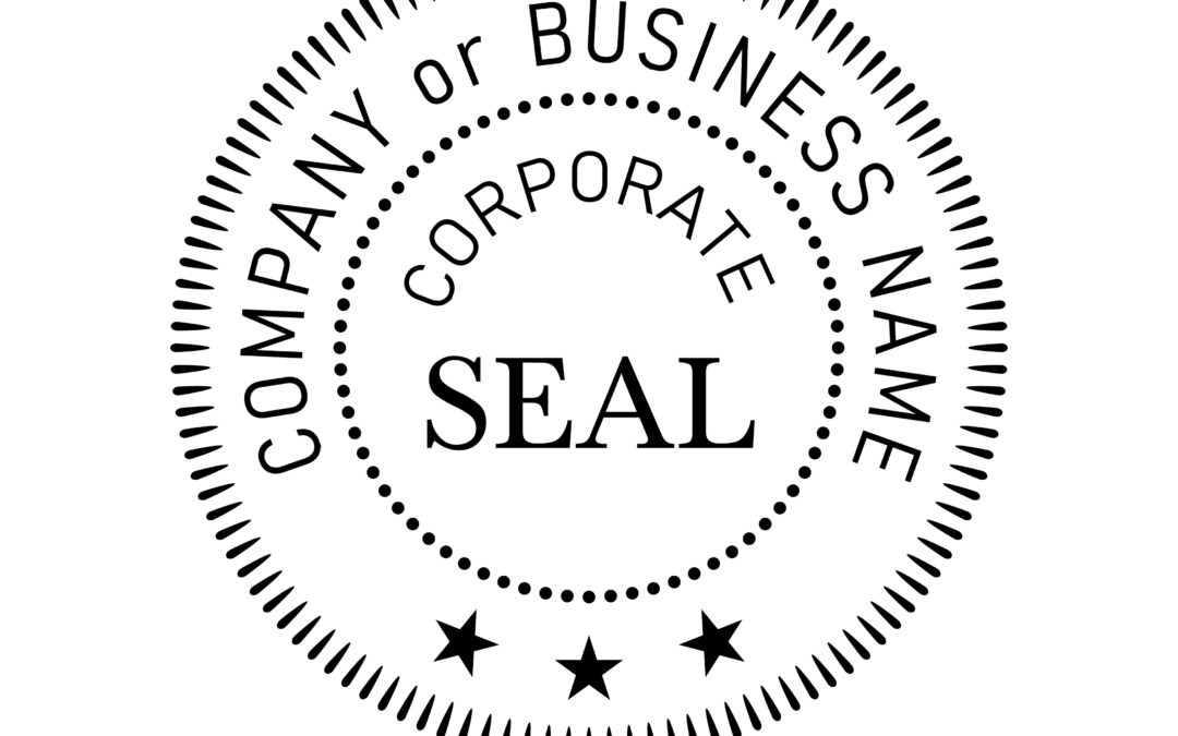The corporate seal and stamp in Switzerland