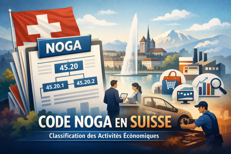 Le code NOGA en Suisse : un pilier souvent sous-estimé de la conformité des entreprises