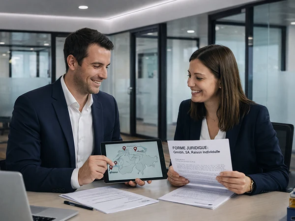 choix adresse forme juridique entreprise