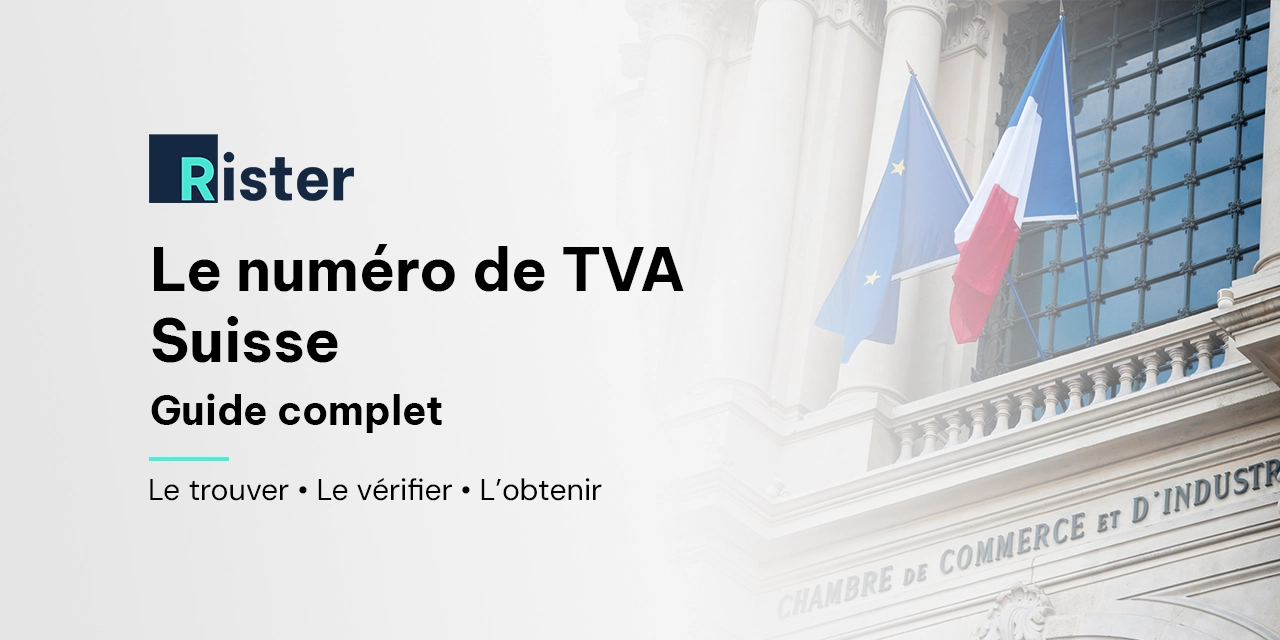 Numéro de TVA suisse trouver vérifier obtenir