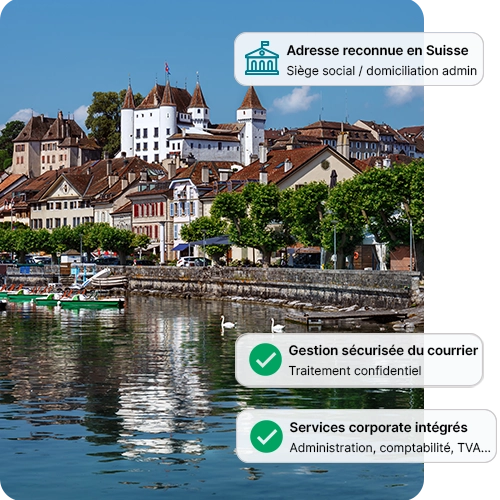 Domiciliation entreprise Nyon
