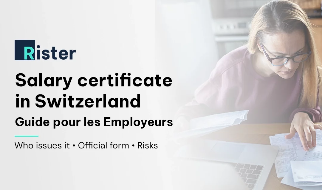 Salary certificate in Switzerland: the employer’s guide to Form 11