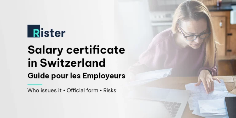 Salary certificate in Switzerland: the employer’s guide to Form 11