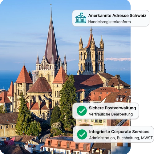 Geschäftsadresse Lausanne