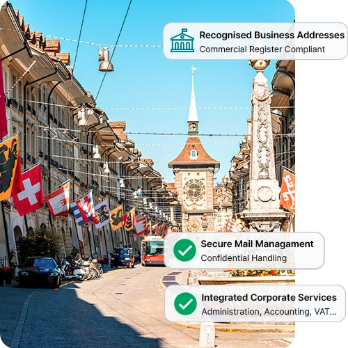 Business address in Bern