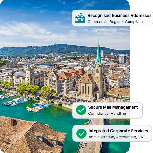 Business address in Zurich