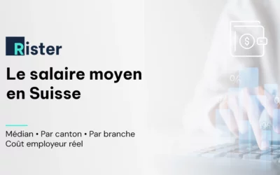 Salaire moyen et médian en Suisse en 2026 : chiffres officiels et coût employeur