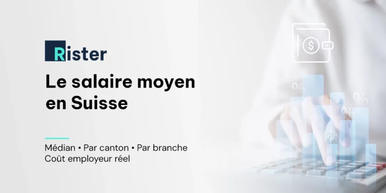 Salaire moyen et médian en Suisse en 2026 : chiffres officiels et coût employeur