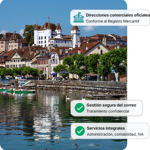 Domiciliación de empresa en Nyon