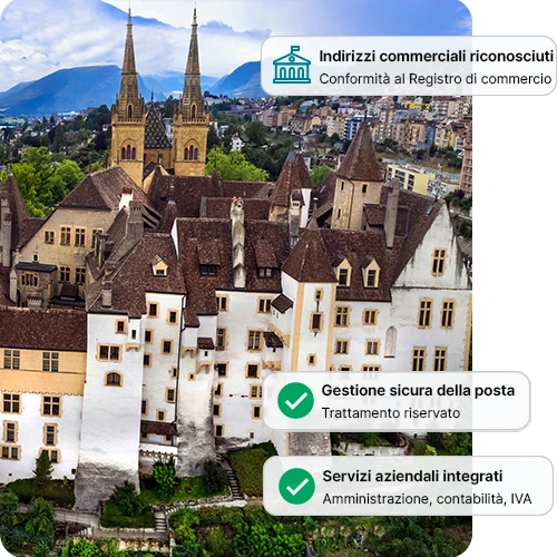 Domiciliazione di società a Neuchâtel