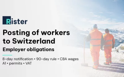 Posting of workers to Switzerland: the obligations of a foreign employer